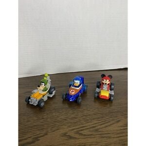 Disney Junior Mickey And The Roadster Racers Cars - Mickey, Goofy & Donald